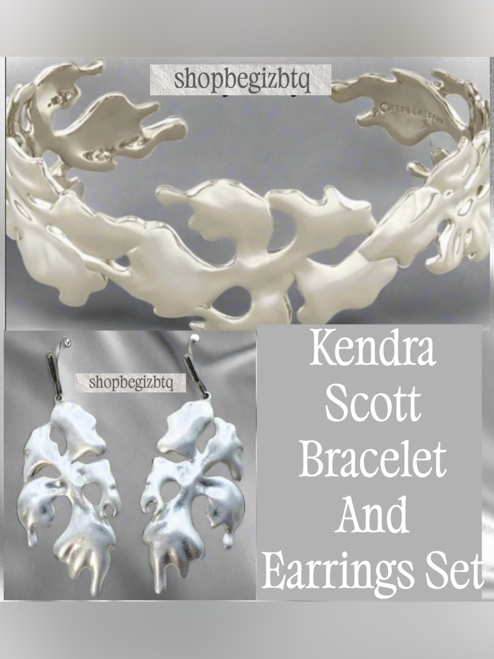 Authentic Kendra Scott Bracelet & Earrings Set At Awesome Prices To Buy Now